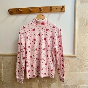 Pink Turtleneck